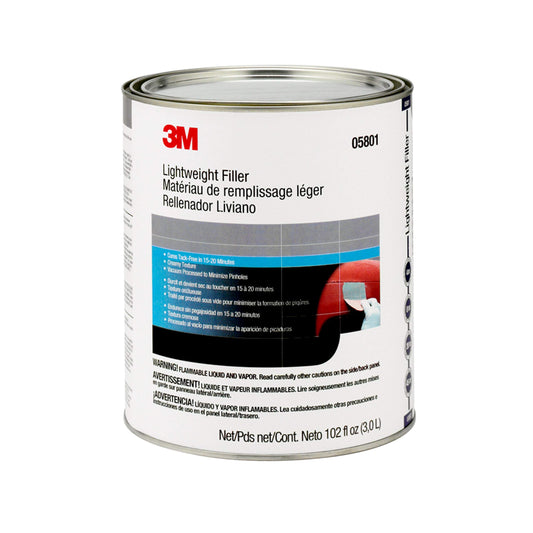 3M 05801 3M Lightweight Body Filler, 05801, 1 Gallon