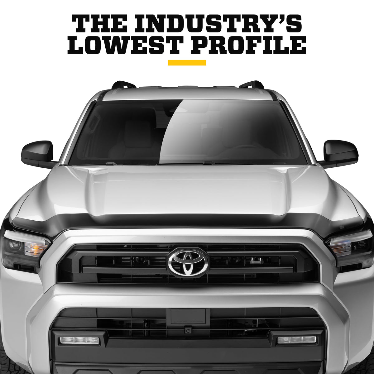Husky Liners 2842060 Husky Liners Aeroskin Hood Protector – Fits 2007-2018 Jeep Wrangler JK, (Includes Limited) – Low Profile Deflector/Bug Shield - 1 pc., Smoke – 2842060