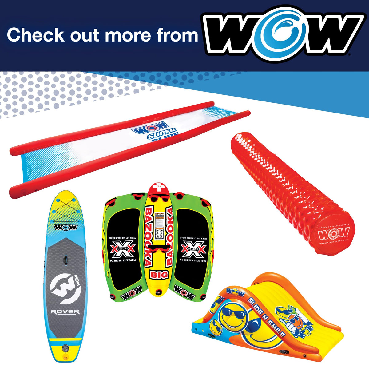 WOW SPORTS 11-2030 WOW Sports First Class Inflatable Pool Lounge Chair - Single Person