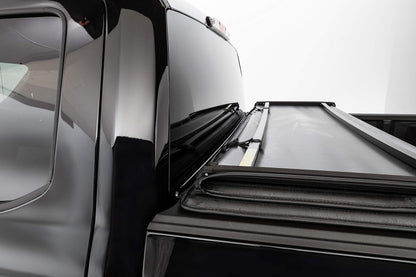 LEER 630120 LEER Latitude | Fits 2014-2018 GM Chevy Silverado/GMC Sierra with 5.8 FT Bed | Easy Install, Soft Tri-Fold Truck Bed Tonneau Cover