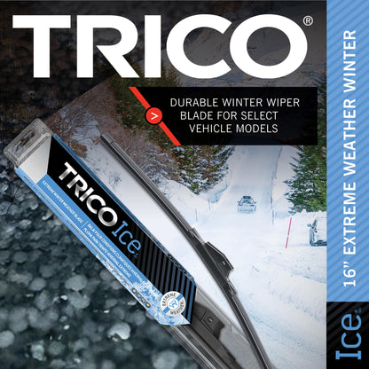 TRICO 35-280 TRICO Ice 28" Extreme Weather Winter Automotive Replacement Windshield Wiper Blade, Ceramic Coated Silicone Premium All-Weather Beam Wiper Blade for Select Vehicle Models