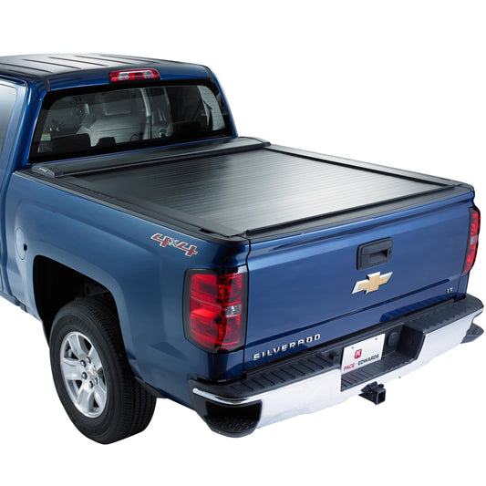PACE EDWARDS SWCA27A58 Pace Edwards Switchblade Retractable Tonneau Cover for 2019-2026 Chevy/GMC Silverado/Sierra 1500 Crew Cab, 5' 8" Truck Bed