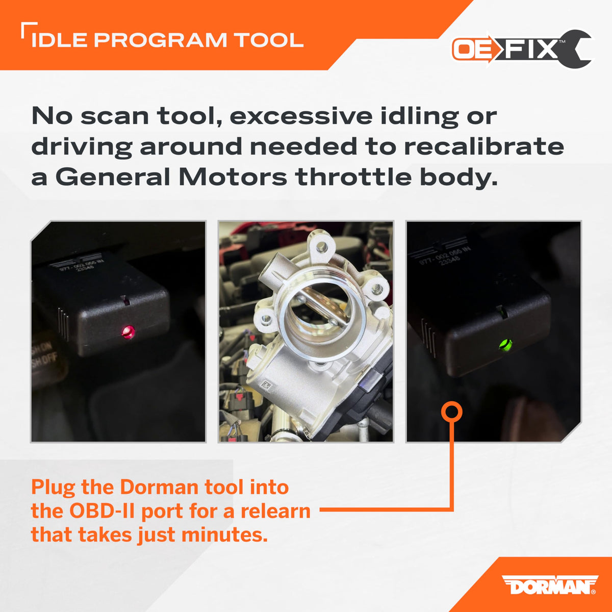 Dorman 977-002 Patented Idle Relearn Tool