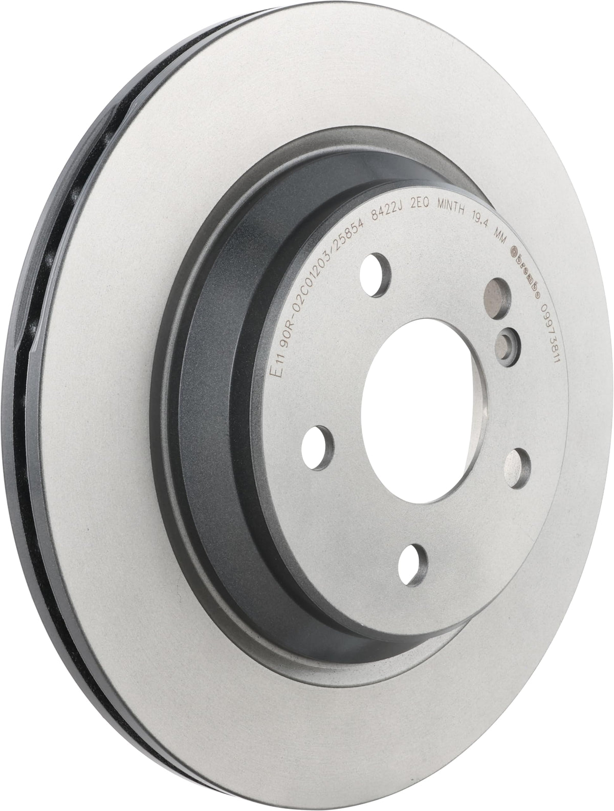 BREMBO 09973811C02 Brembo 09.9738.11 UV Coated vented Rear Brake Rotor MERCEDES-BENZ OE# A2204230212