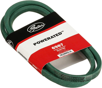 Gates 6987 PoweRated V-Belt, 5L Section, 21/32"" Width