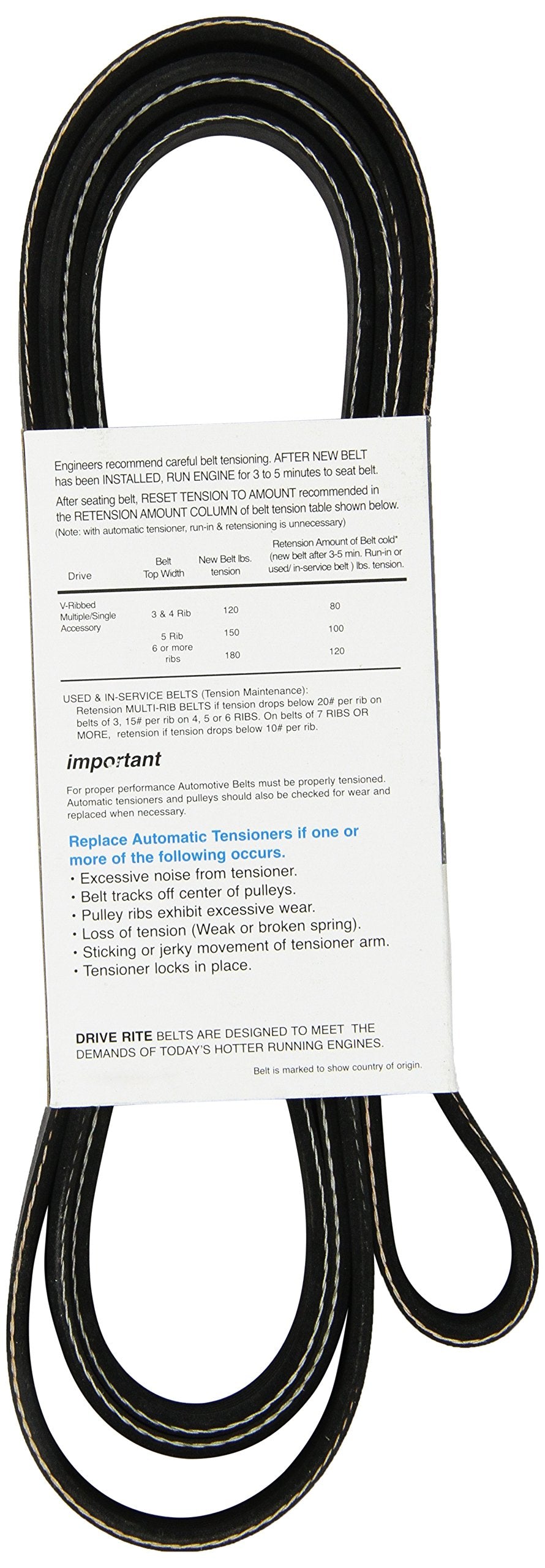 Dayco 5060990DR Serpentine Belt
