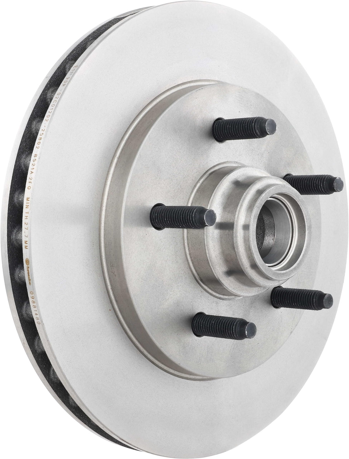 BREMBO 09881480C02 Brembo 09.8814.80 Standard Pillar Vented Front Brake Rotor FORD/LINCOLN OE# YL3Z1102AB
