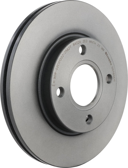 BREMBO 09780611C02 Brembo 09.7806.11 UV Coated vented Front Brake Rotor FORD/FORD AUSTRALIA/MAZDA OE# 1522230
