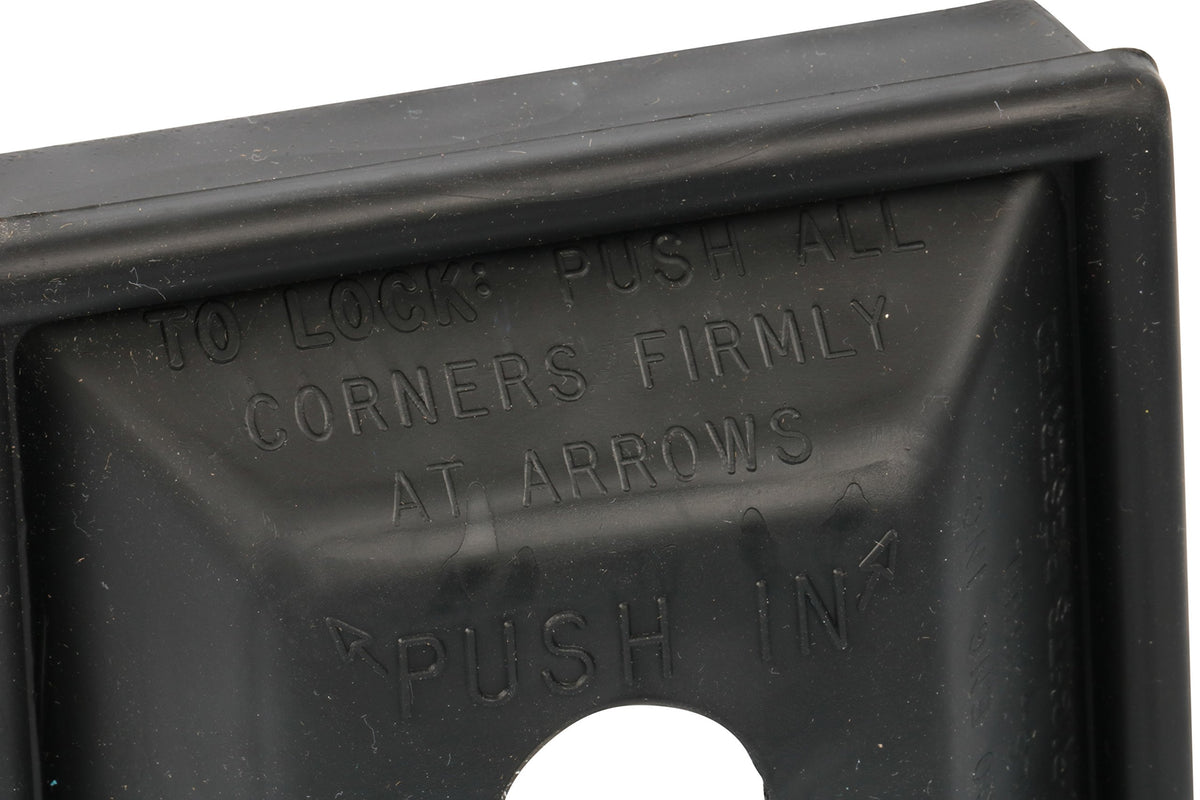 WIRTHCO 30000 "WirthCo 30000 RV Locking Bumper Plug - 4""", black