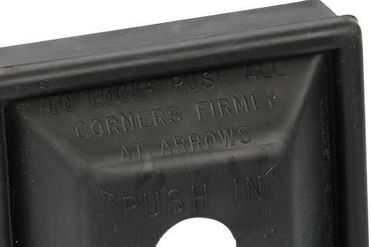 WIRTHCO 30000 "WirthCo 30000 RV Locking Bumper Plug - 4""", black