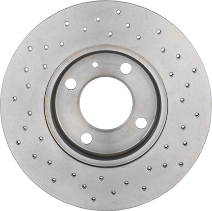 BREMBO 0951661XC02 Brembo 09.5166.1X Xtra UV Coated vented drilled Front Brake Rotor SEAT/VW/VW (SVW) OE# 6N0615301D