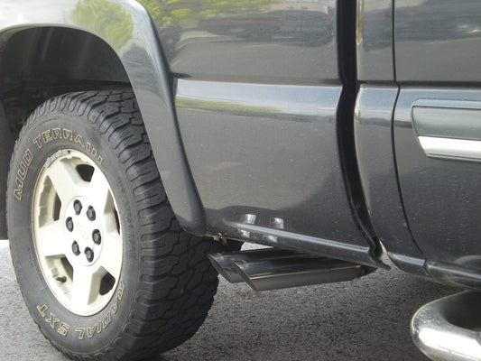 FLOWMASTER 17395 Flowmaster 17395 American Thunder Cat-Back Exhaust Kit 3 Inch Aluminized Steel 3 Inch Stainless Tips Compatible with 1999-2007 Classic Chevy Silverado GMC Sierra 1500 4.8L 5.3L Extended Cab Short Bed