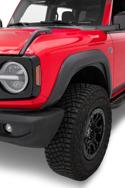BESTOP 49701-01 Bestop Bronco Fender Flares Black 4970101 for Ford Bronco 2021-2027