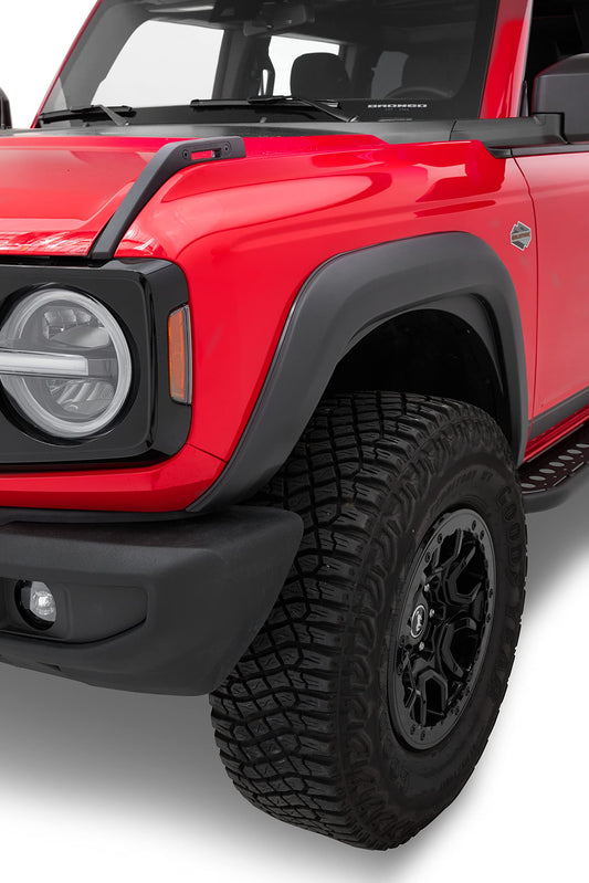 BESTOP 49701-01 Bestop Bronco Fender Flares Black 4970101 for Ford Bronco 2021-2027