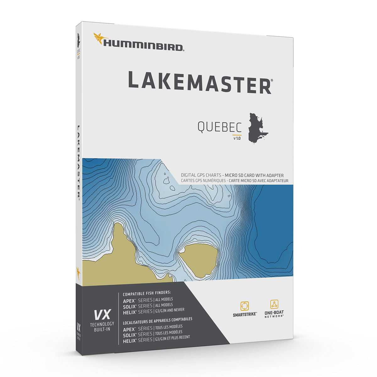 HUMMINBIRD 601021-1 Humminbird 601021-1 LakeMaster - Quebec V1