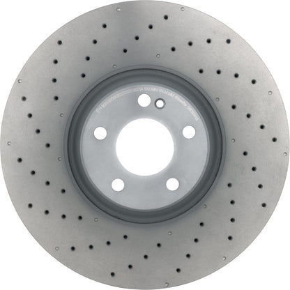 BREMBO 09D52413C02 Brembo 09.D524.13 Co-cast two piece UV Coated Pillar Vented drilled Brake Rotor MERCEDES-BENZ/MERCEDES-BENZ (BBDC) OE# A0004212312