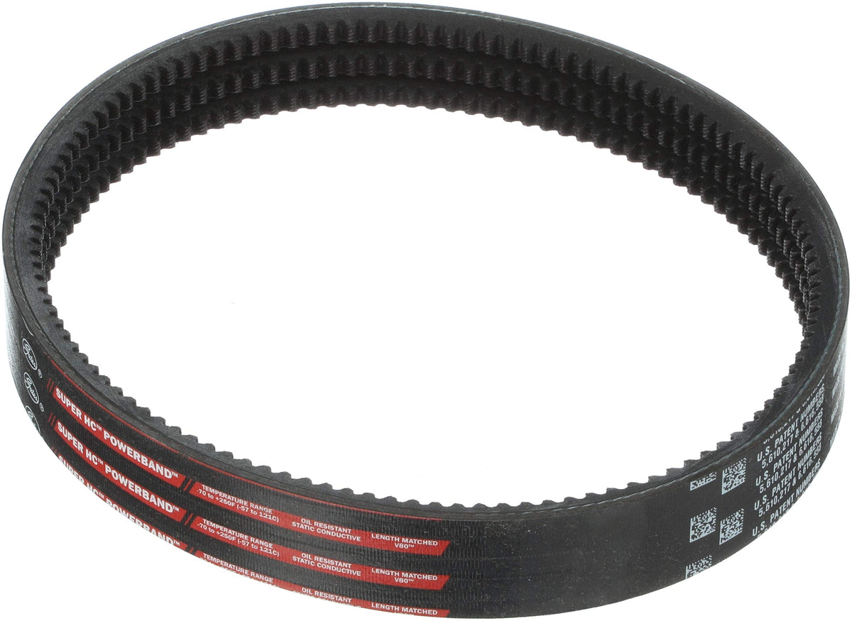 Gates 3/3VX560 Super Hc Power Band Narrow Section Molded Notch
