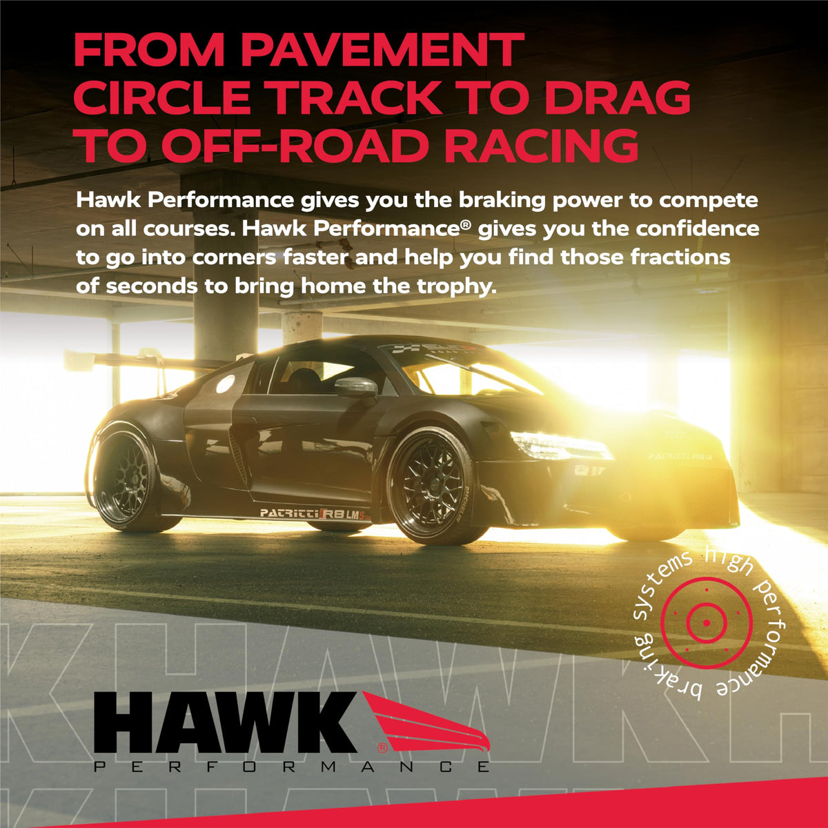 Hawk HB583J.480 Performance DR-97 Motorsport Brake Pads