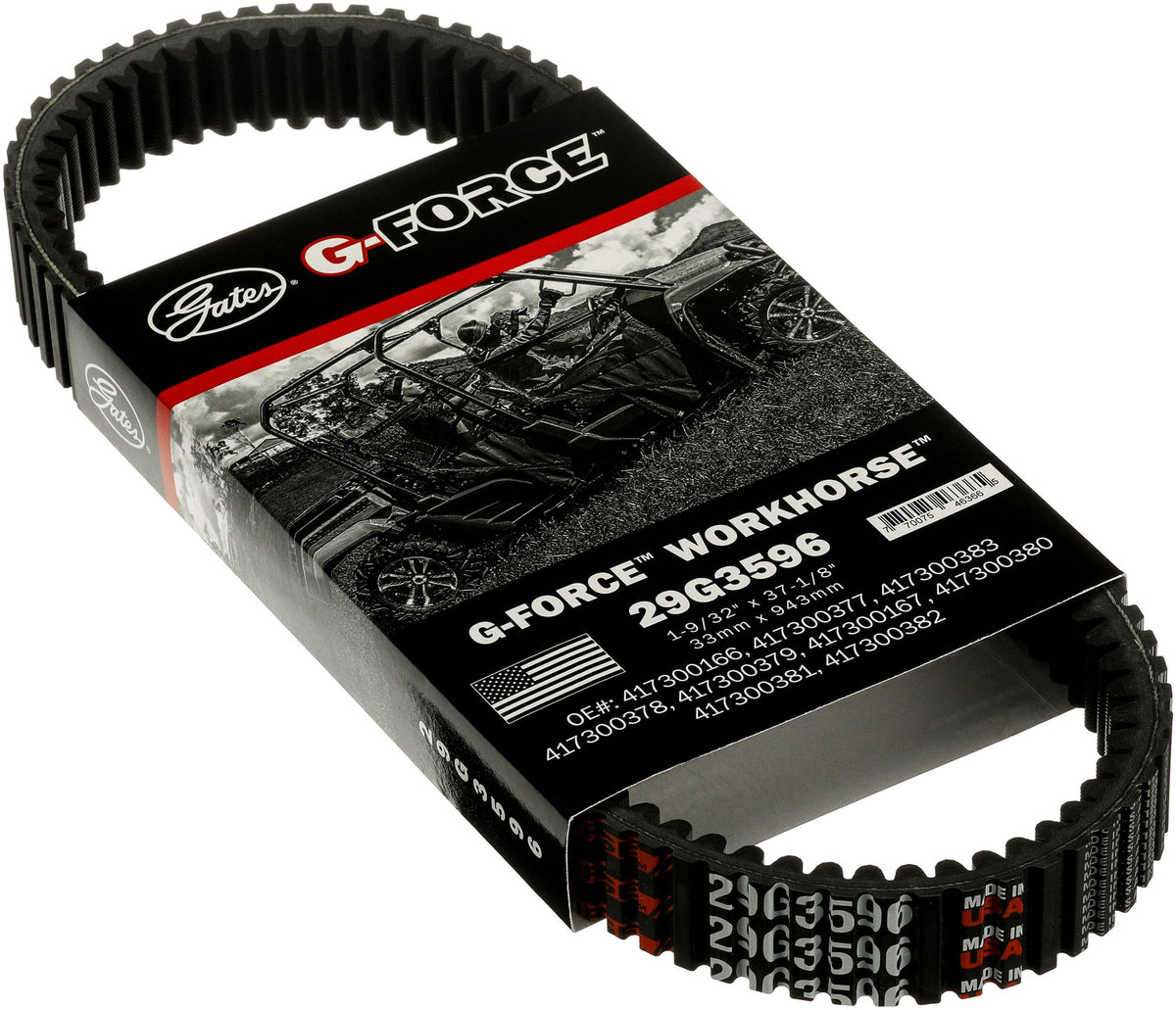 Gates 29G3596 G Force Workhorse Continuously Variable