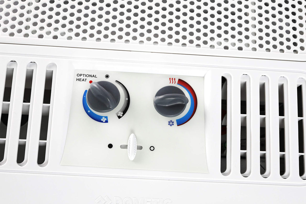 DOMETIC 3314851.000 Dometic Air Distribution Box - White Air Conditioner ADB with Manual Control - Universal Fit AC Unit for Non-Ducted