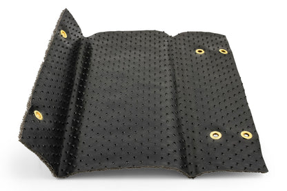 CAMCO 42964 Camco 42964 Gray Premium Wrap Around RV Step Rug (PVC Material (17.5" x 18"))