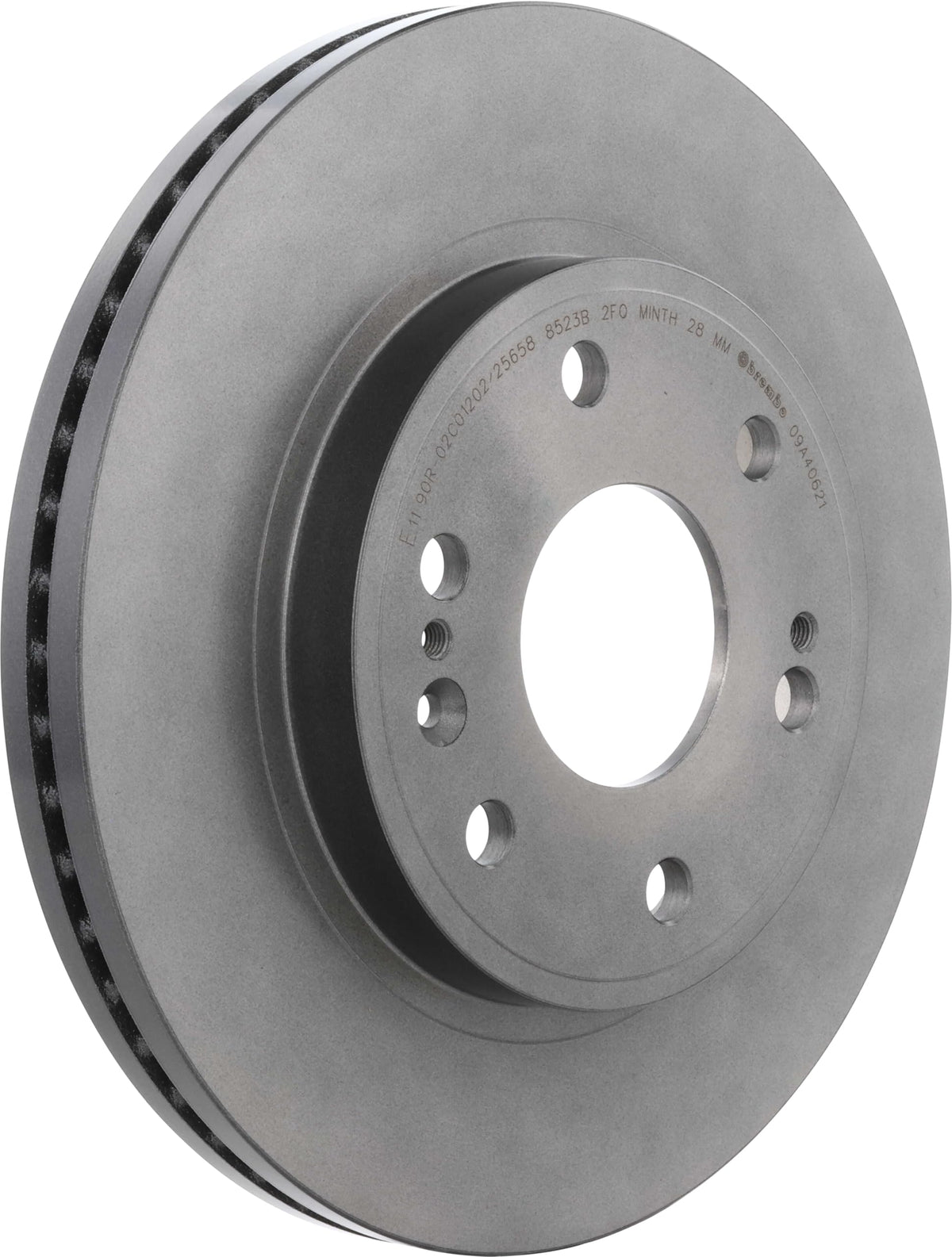 BREMBO 09A40621C02 Brembo 09.A406.21 UV Coated vented Front Brake Rotor CHEVROLET OE# 23144340