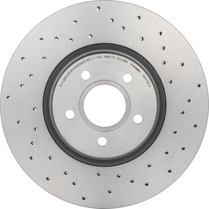 BREMBO 09.A728.1X Brembo 09.A728.1X Xtra UV Coated vented drilled Front Brake Rotor FORD/VOLVO/VOLVO (CHANGAN) OE# 1384290