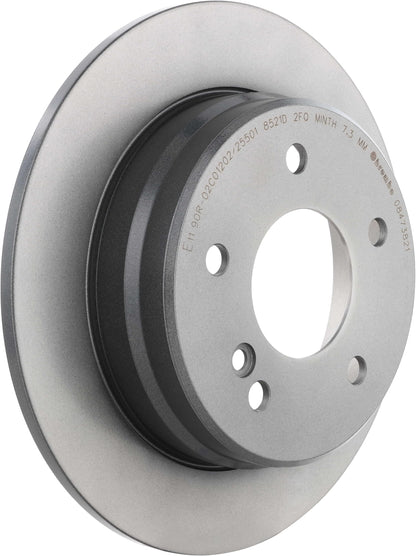 BREMBO 08473821C02 Brembo 08.4738.21 UV Coated solid Rear Brake Rotor MERCEDES-BENZ OE# A2024230012