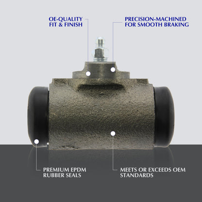 CENTRIC PARTS 134.44706 Centric Premium 134.44706 Automotive Replacement Rear Drum Brake Wheel Cylinder Fits Select 1978-1984, 1986, 1989-1995 Toyota Pickup, 1995-2022 Toyota Tacoma