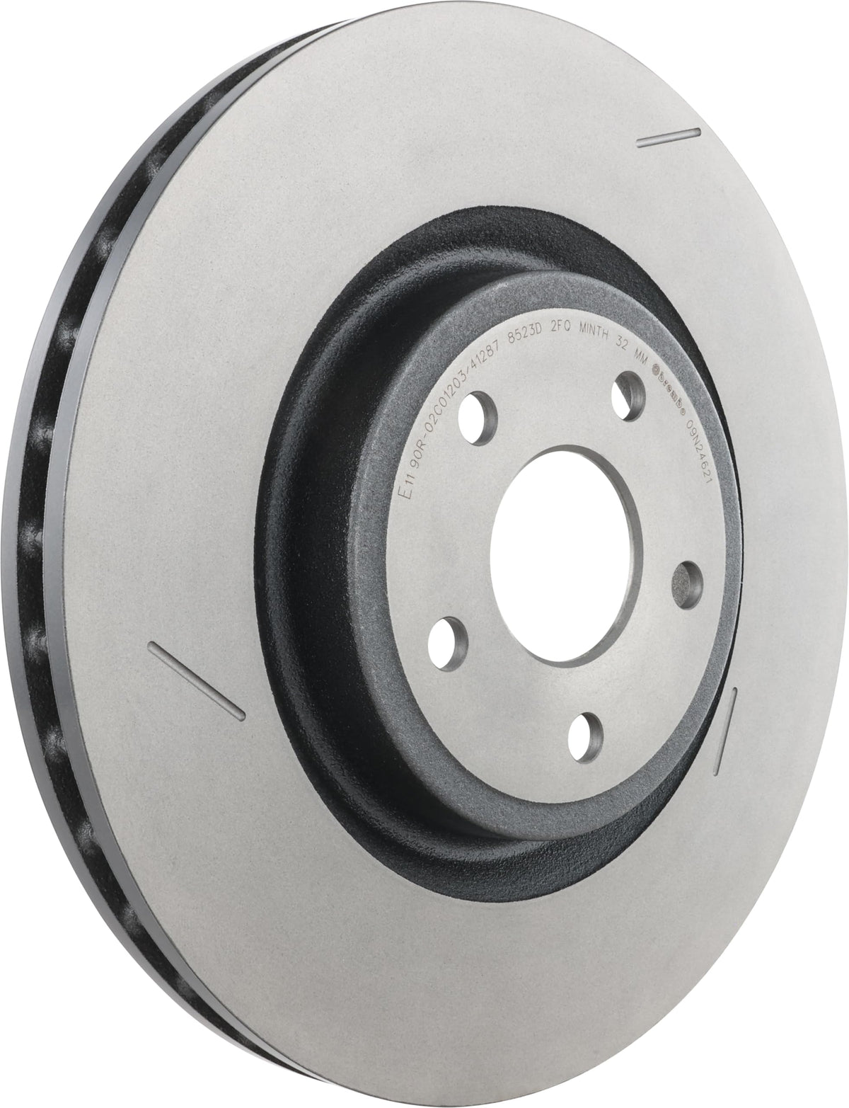 Brembo 09.N246.21 UV Coated Pillar Vented Slotted Front Brake
