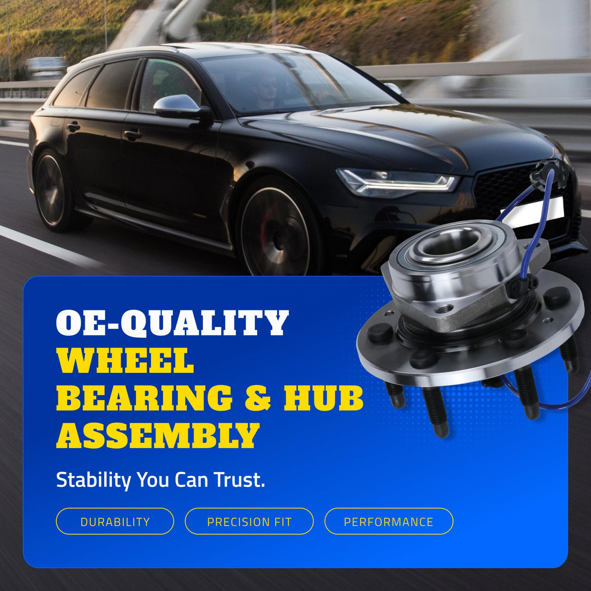 MOOG 513267 MOOG 513267 Wheel Bearing and Hub Assembly for Honda Pilot