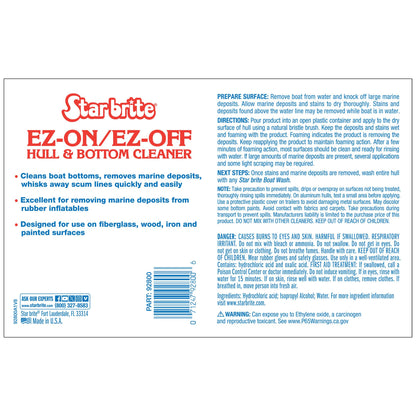 STAR BRITE 092800 STAR BRITE EZ-ON EZ-OFF Hull & Bottom Cleaner 1 Gallon