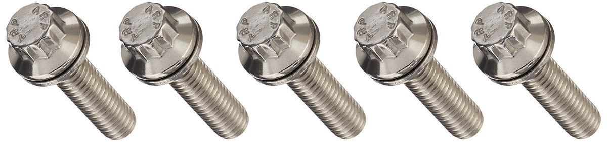 ARP 612-1250 ARP 6121250 Stainless Steel 5/16-18 12-Point Bolts - Pack of 5