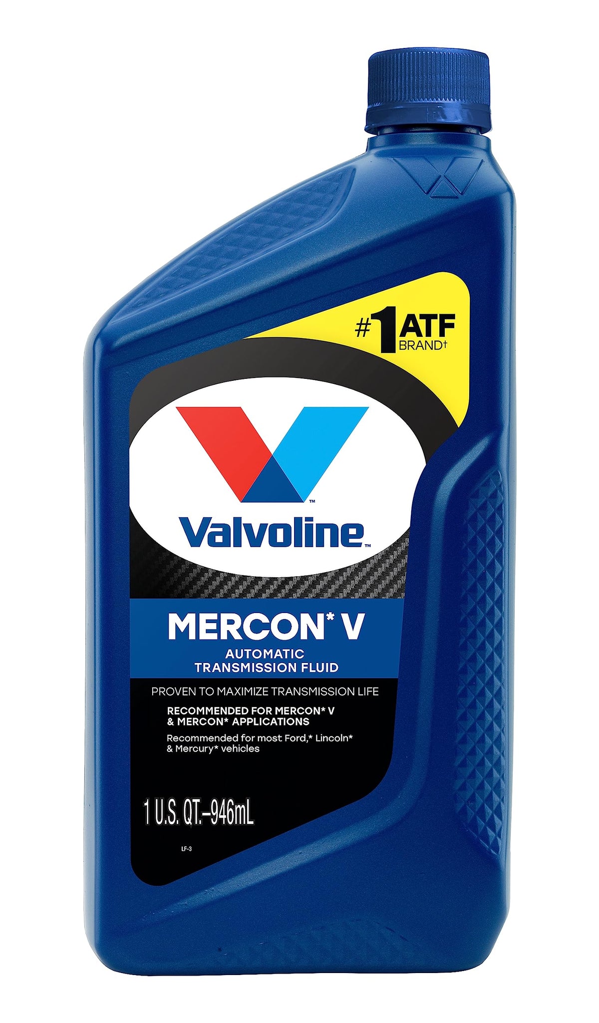VALVOLINE 822345 Valvoline Mercon V (ATF) Conventional Automatic Transmission Fluid 1 QT, Case of 6