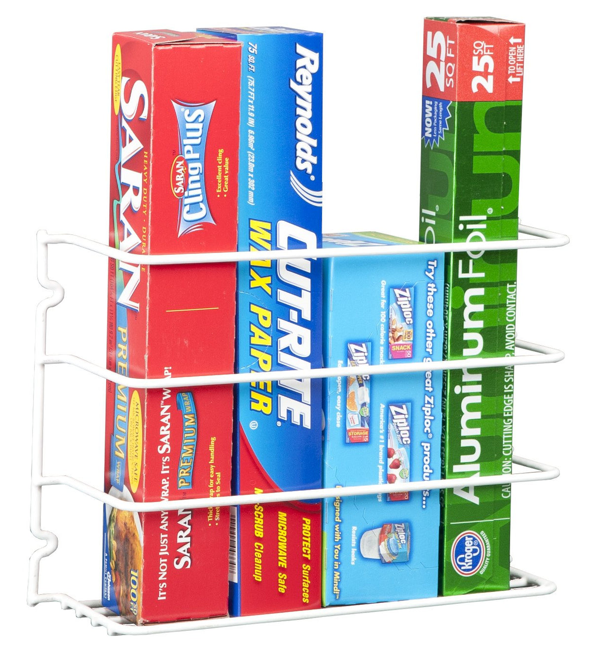 AP PRODUCTS 004-231 Grayline, White 40231, Door or Wall Wrap Rack, 1-Pack