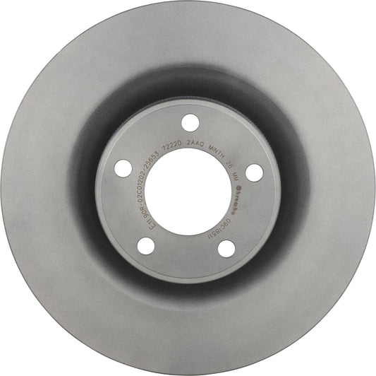 BREMBO 09C18511C02 Brembo 09.C185.11 UV Coated vented Front Brake Rotor FORD USA/LINCOLN OE# 7T4Z1125A