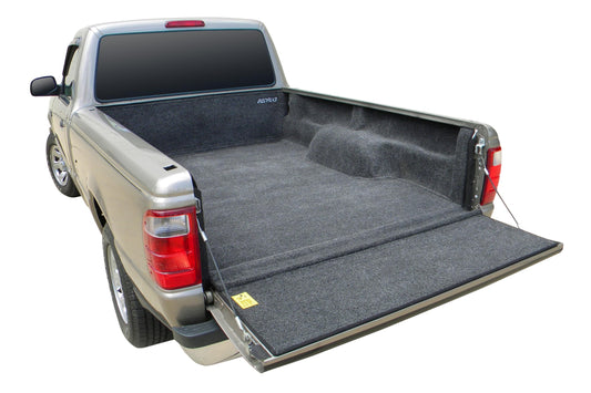 Bedrug BRR19DCK Bedrug Classic Bed Liner – 2019 - 2023 Ford Ranger Double Cab 5' Bed (BRZSPRAYON is required if installing over Spray-In Liner), Charcoal Grey – BRR19DCK