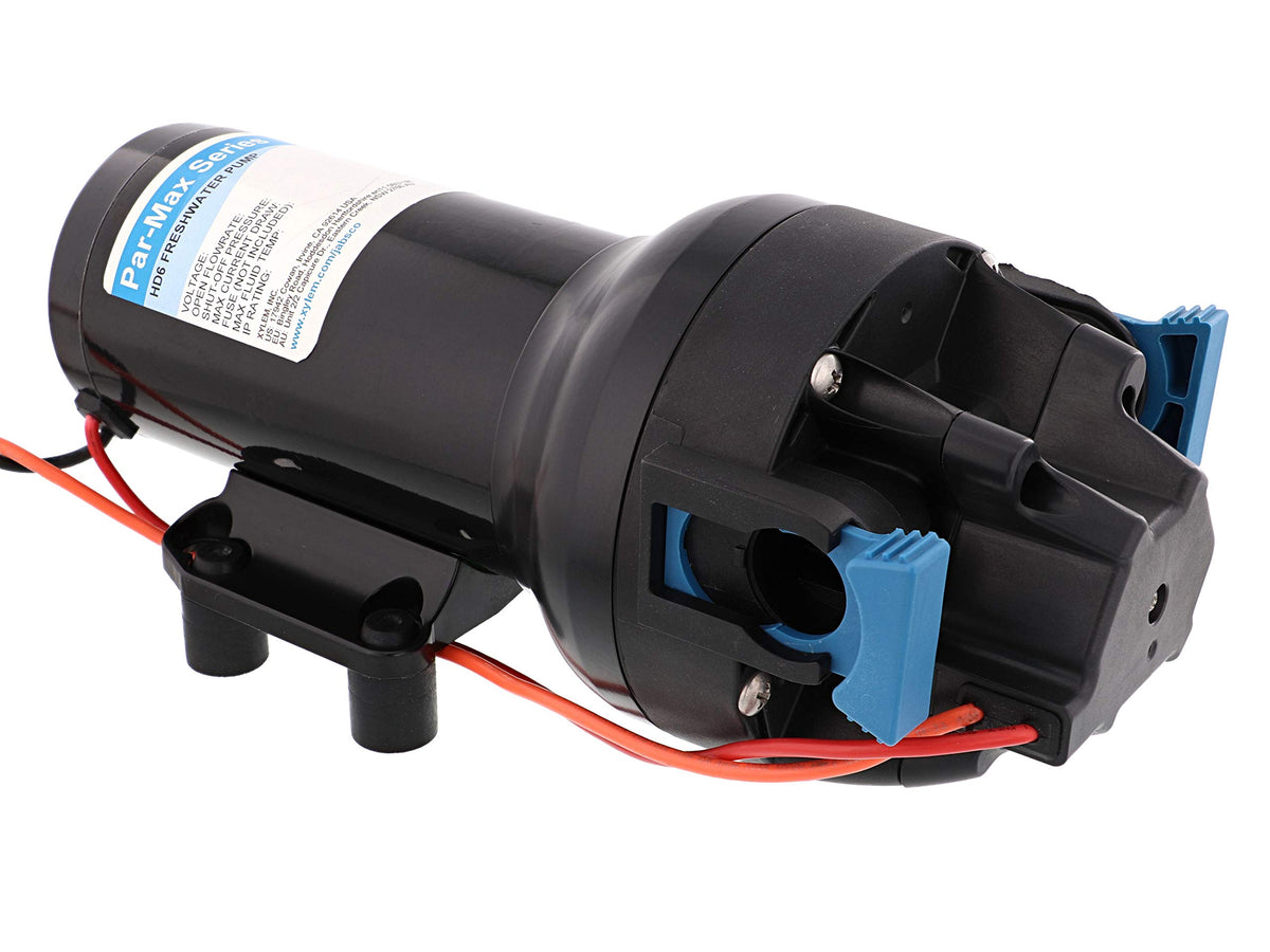 JABSCO P601J-219N-3A Jabsco Hotshot HD6 Heavy Duty Washdown Pump - 12V - 6 GPM - 70 PSI