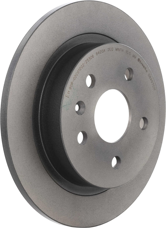 BREMBO 08A97011C02 Brembo 08.A970.11 UV Coated solid Rear Brake Rotor BUICK (SGM)/CHEVROLET/CHEVROLET (SGM)/OPEL/SAAB/VAUXHALL OE# 569127