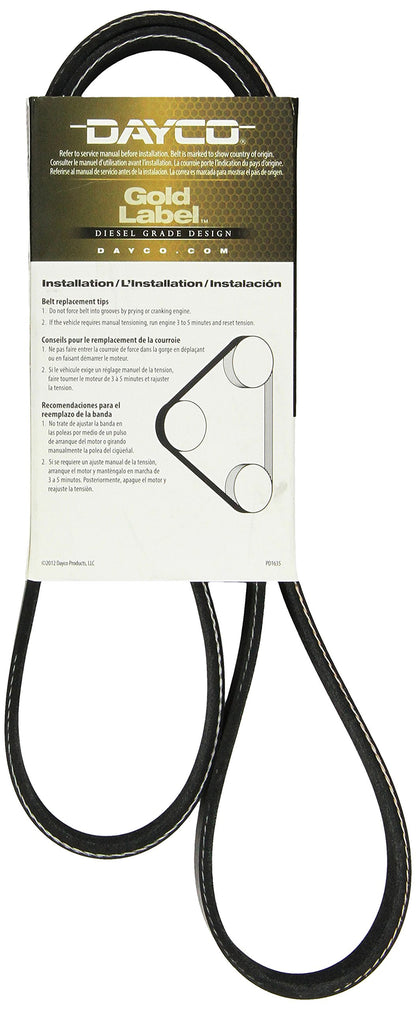 Dayco 5080510 BLUEBIRD/CADILLAC/INTLVIS/M-BENZ/W