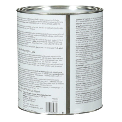 3M 05801 3M Lightweight Body Filler, 05801, 1 Gallon