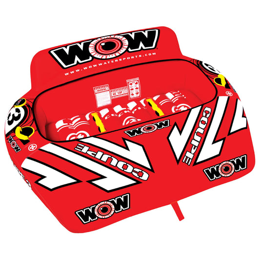 WOW SPORTS 21-1080 WOW Sports Coupe Cockpit Towable Tube - 1-3 Person