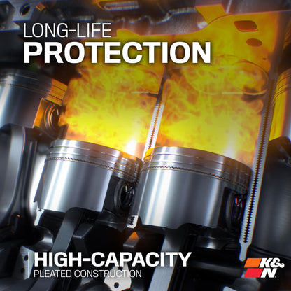 K&N FILTER SO-1017 K&N Select Oil Filter: Designed to Protect your Engine, SO-1017