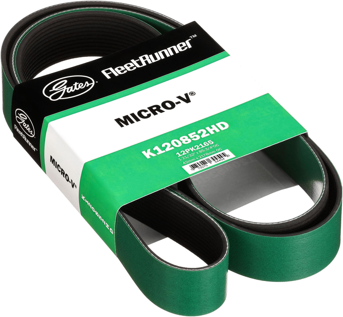 Gates K120852HD Genuine FleetRunner Micro-V Serpentine Drive