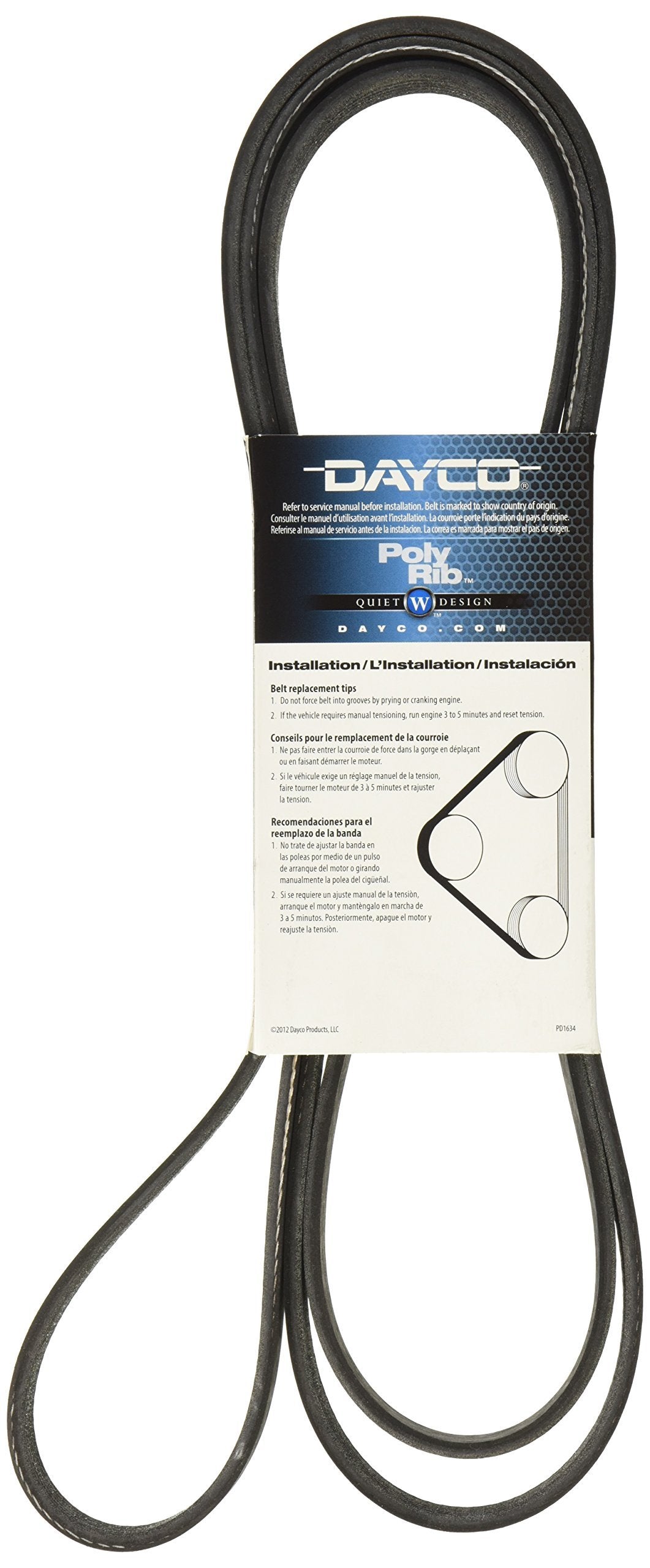 DAYCO 5060965 Dayco 5060965 Poly Rib Serpentine Belt