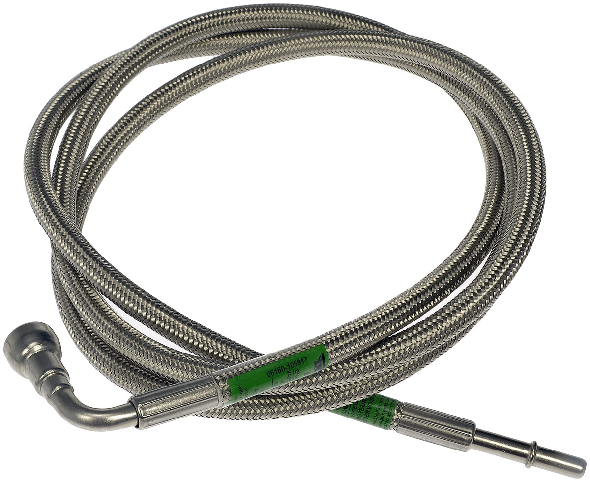 Dorman 819-820 Front Flexible Stainless Steel Braided Fuel Line