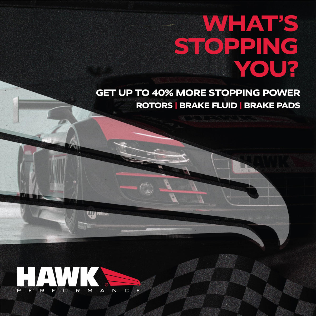 Hawk HB583J.480 Performance DR-97 Motorsport Brake Pads