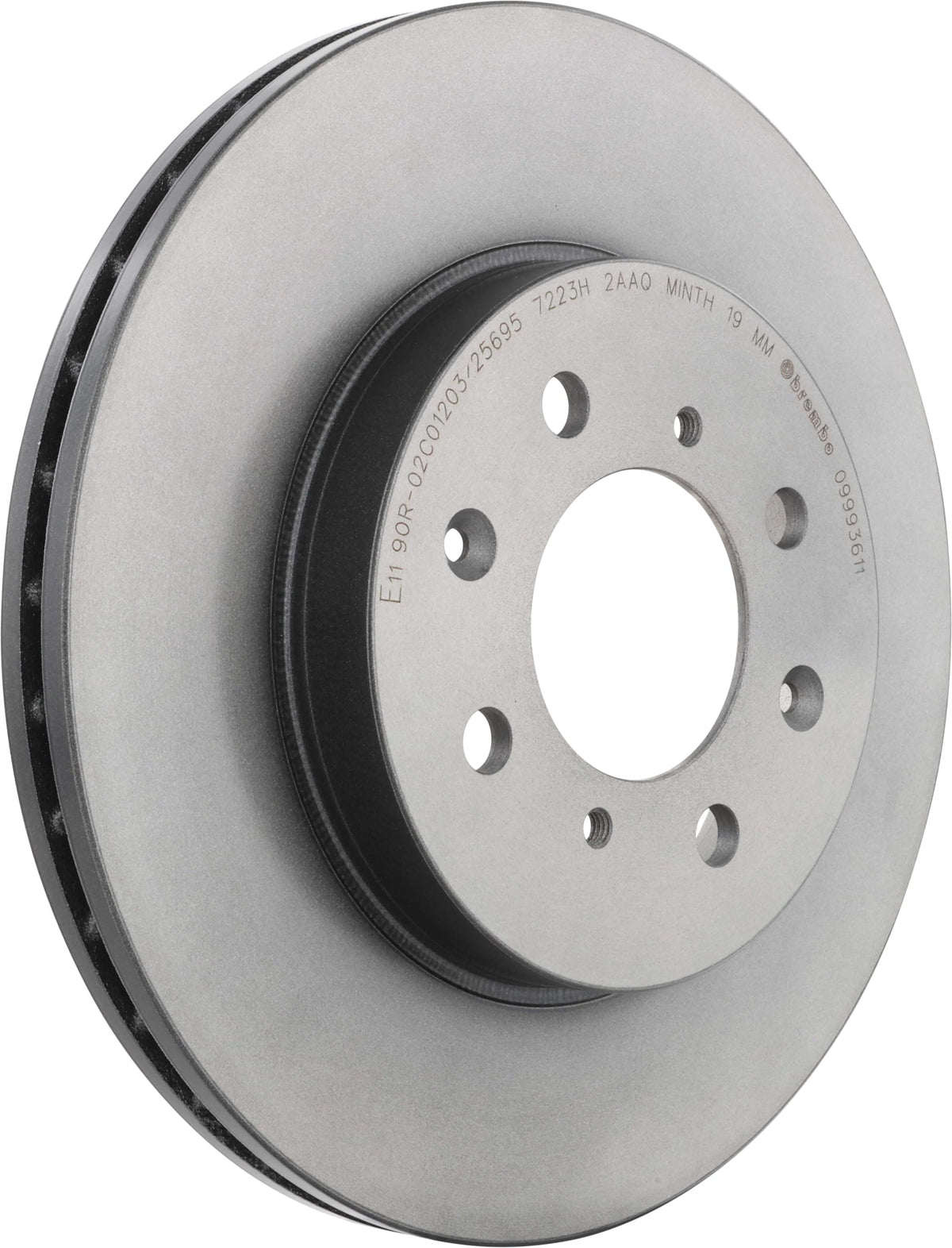 Brembo 09.9936.11 UV Coated vented Front Brake Rotor HONDA/HONDA