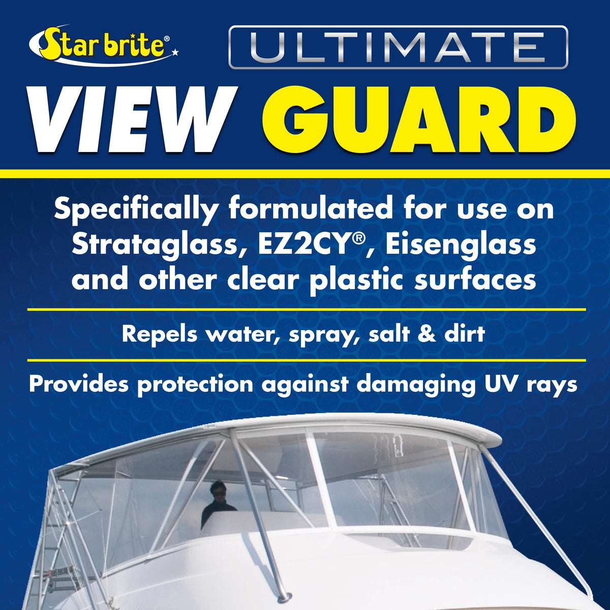 STAR BRITE 095222 Star Brite 095222 ULTIMATE VIEW GUARD CLEAR PLASTIC T