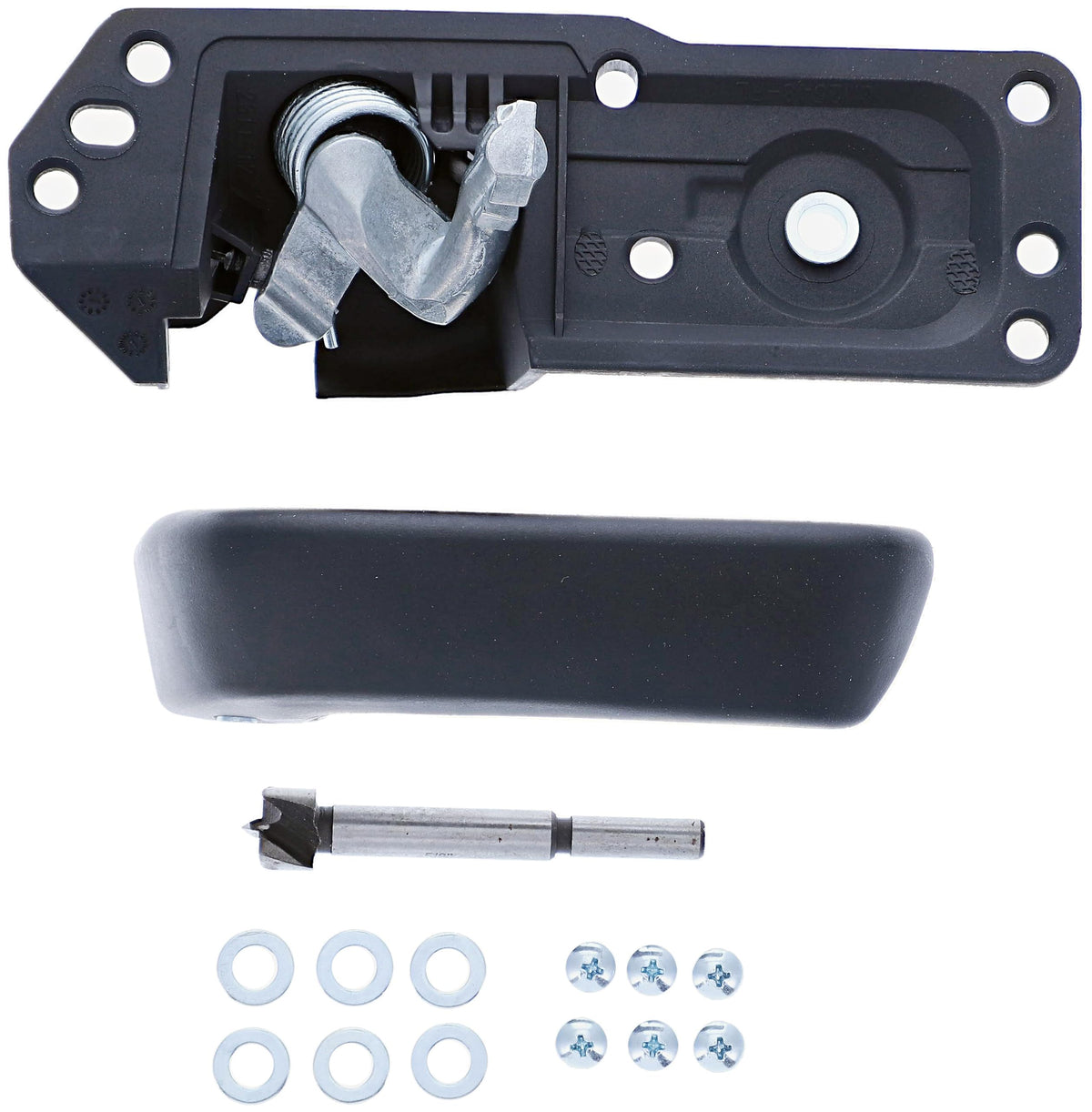 DORMAN 80374 Dorman 80374 Interior Door Handle Compatible with Select Cadillac / Chevrolet / GMC Models, Black; Textured